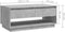 vidaXL - Salontafel - 102,5x55x44 - cm - bewerkt - hout - betongrijs