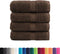 vidaXL - Gastendoekjes - SOLUND - 4 - st - 600 - g/m² - 30x30 - cm - bruin