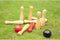 Outdoor Play Bowlen - Bowling - Berkenhout - 9 kegels 2 ballen - vanaf 3 jaar