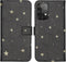 iMoshion Hoesje Geschikt voor Samsung Galaxy A52 (5G) / A52s / A52 (4G) Hoesje Met Pasjeshouder - iMoshion Design Softcase Bookcase - Meerkleurig / Stars Gold