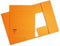 Dossiermap quantore a4 300gr oranje | 10 stuks