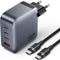 Vention TZ-FETH0-EU - Oplader - 100 W - 3 USB-C poorten en 1 USB-poort