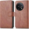 iMoshion Hoesje Geschikt voor OnePlus 11 Hoesje Met Pasjeshouder - iMoshion Luxe Bookcase - Bruin