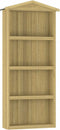 vidaXL - Tuinschuur - 87x33x222 - cm - geïmpregneerd - grenenhout