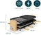 Princess 162918 - Raclette - 8 personen - 1300W - Bamboe - 2 meter snoer (8 pannetjes)