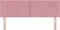 vidaXL - Hoofdbord - met - Diamant - Blokken - Design - in - Roze - 140 - cm - van - Velvet