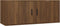 vidaXL - Tv-wandmeubel - 100x34,5x40 - cm - bruin - eikenkleur