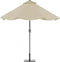 Beliani RAPALLO - Led Parasol - Beige - Kunststof