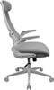 COUGAR Stryker - Bureaustoel - Ergonomische zitting met verstelbare hoofdsteun - Wit