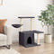 vidaXL - Kattenmeubel - met - sisal - krabpalen - 83 - cm - donkergrijs