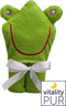 Vitality Pur - Baby Badcape - 100% Katoen - Groen