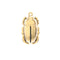 Chocli halsketting Scarabee 18k verguld