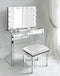 Bright Beauty Vanity hollywood make up spiegel met verlichting - 80 x 65 cm - dimbaar - zonder rand - spiegelglas