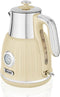 Swan SK31040CN - Retro Waterkoker - 1.5 L 3000 Watt - Crème
