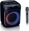 Lenco PA-100BK - Draagbare Bluetooth Party Speaker - 100W RMS - IPX4 Spatwaterdicht - Zwart