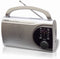Haeger PR-BIB.004B - Portable Radio DAB(+) CD Speler - AM-FM Radio - Zilver