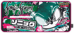 Energy Sistem Gaming-muismat ESG Sonic Graffiti (XXL-formaat, antislip, versterkte naden)
