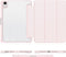 Dux Ducis - Tablet hoes geschikt voor Apple iPad Mini 6 (2021) - Toby Series - Tri-Fold Book Case - Roze