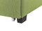 ROCHELLE - Bed opbergruimte - Groen - 140 x 200 cm - Polyester