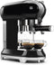 SMEG ECF01BLEU - Handmatige espressomachine - 15 bar - Stoompijp - Zwart