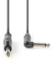 Nedis COTH23005GY50 - Audiokabel 6.35mm - 500cm - Grijs