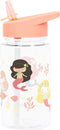 Back to school set - Drinkfles / 4 Snackdozen / Lunchbox - Zeemeermin - A Little lovely company
