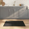 vidaXL - Vloerkleed - rechthoekig - 70x100 - cm - bamboe - zwart