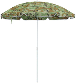 vidaXL - Strandparasol - met - Aluminium - Paal - Camouflage - 300 - cm