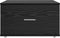 vidaXL - Lade - Kast - in - Zwarte - Eik - 55x45x33,5 - cm - van - Geengineerd - Hout