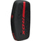 RDX F6 Kara Thai Arm Pads - Kick Pads - Calibrated Impact Diffusion Sheet - Matzwart met Rood