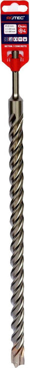 Rotec Hamerboor SDS plus Quattro-X 22,0x400/450