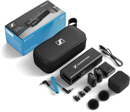 Sennheiser Profile Wireless - Draadloos microfoonsysteem - 2-kanaals 2,4GHz ontvanger met 2 clip-on microfoonzenders (2 stuks)
