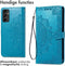 iMoshion Hoesje Geschikt voor Samsung Galaxy A14 (5G) / A14 (4G) Hoesje Met Pasjeshouder - iMoshion Mandala Bookcase - Turquoise