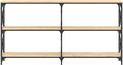 vidaXL - Wandtafel - 156x28x80,5 - cm - bewerkt - hout - sonoma - eikenkleurig