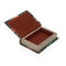 Decoratieve Doos Versa Roma Canvas Hout MDF