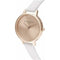 Olivia Burton Sunday Blush - Dameshorloge - OB16DE08 - Lederen horlogeband 34 MM