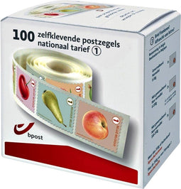 BPost - Postzegels België - 100 stuks Tarief 1 in doosje