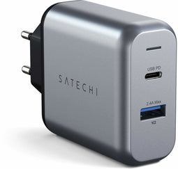Satechi ST-MCCAM-EU - 30W Dual-Port Wandlader - USB-C PD 18W en USB-A 12W