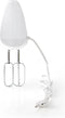 Nedis Handmixer - 200 W - 5-Snelheden - Turbo-functie - 2 Deeghaken / 2 Kloppers - Grijs / Wit