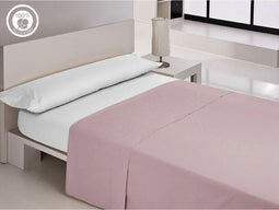 Bovenblad Happy Home LISOS COTTON Mauve Bed van 180
