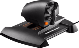 Thrustmaster TWCS Throttle - 5-assige throttle met 14 knoppen - Oranje Zwart