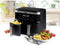 DOMO DO537FR - Airfryer XXL - Double fry zone 2 x 4 L 2850 W