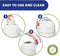 - Nappy Bin - Compacte Luieremmer met Deksel - Geurdicht - Eenvoudig in Gebruik - Makkelijk Schoon t