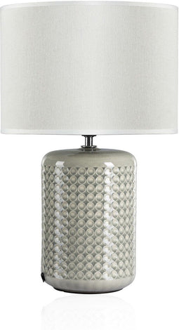 Pauleen Go for Glow - Tafellamp - Keramiek max. 20W - Beige Grijs Groen