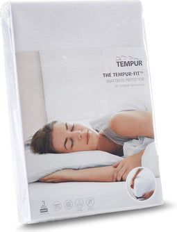 TEMPUR-FIT™ - Matrasbeschermer - Waterdicht - Warmte regulerend - Wit - 200 x 200 x 25 cm