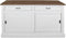 HSM Collection Dressoir Provence - 150 cm - wit/naturel eiken