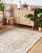 EDIRNE - Laagpolig vloerkleed - Beige - 160 x 230 cm - Katoen