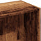 vidaXL - Boekenkast - oud - houten - 36x30x143 - cm - bewerkt - hout