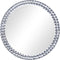 vidaXL - Wandspiegel - 60 - cm - gehard - glas