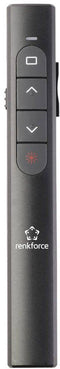 Renkforce RF-5253052 Presenter Draadloos Incl. laserpointer